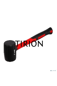 Киянка MATRIX резиновая, 450 г, черная резина, фибергласовая рукоятка 11185