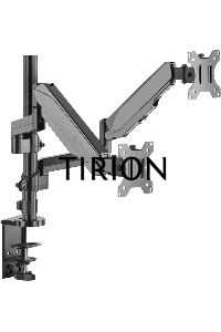 Кронштейн (держатель) ONKRON G140 для двух мониторов 13