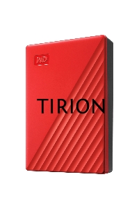 Накопитель Portable HDD 5TB WD My Passport (Red), USB 3.2 Gen1, 107x75x19mm, 210g /12 мес./