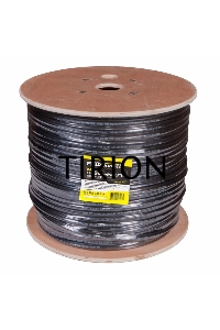 Кабель витая пара PROconnect FTP 4PR 24AWG, CAT5e, наружный (OUTDOOR) + ТРОС*1 (бухта 305 м)