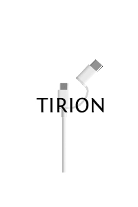 USB-кабель Xiaomi Mi 2-in-1 USB Cable Micro-USB to Type-C  (30cm)