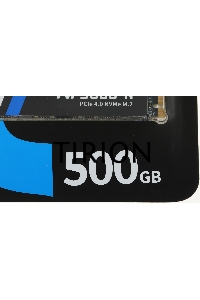 Накопитель SSD Netac NV5000 Pro, 500GB, M.2 2280, PCIe 4.0 x4, NVMe, R/W 4800/2700, с радиатором