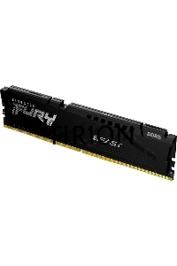 Оперативная память Kingston Fury Beast Black, DDR5, 32GB (1x32 GB), 6000 MHz, CL36, радиатор, чёрный