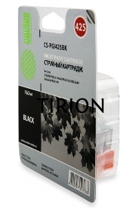 Картридж струйный Cactus CS-PGI425BK черный (16 мл) для Canon Pixma iP4840/MG5140/5240/6140/8140/MX884