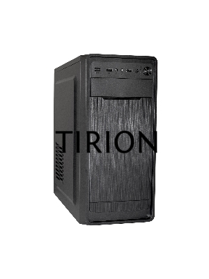 Компьютерный корпус Miditower ExeGate XP-332 Black, ATX, <без БП>, 2*USB, Audio