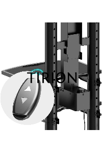 Подставка для телевизора Onkron TS1881 Elift черный 50