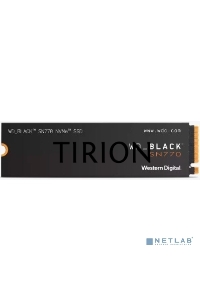 Накопитель SSD WD Black SN770 WDS500G3X0E, 500Gb, PCIe 4.0 x4, M.2 2280, NVMe, R/W 5000/4000