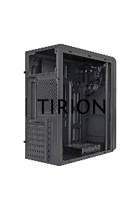 Компьютерный корпус Miditower ExeGate XP-332 Black, ATX, <без БП>, 2*USB, Audio