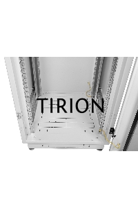 Шкаф телекоммуникационный напольный 42U (600x800) дверь стекло, цвет чёрный  (ШТК-М-42.6.8-1ААА-9005) (3 коробки)