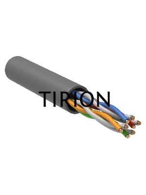 Кабель информационный ITK Generica BC1-C504-111-305-G кат.5 U/UTP не экранированный 4X2X24AWG PVC внутренний 305м серый