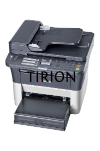 МФУ лазерный Kyocera Ecosys FS-1025MFP (1102M63RU0/1102M63RUV/1102M63RU2/1102M63NX2/1102M63DZ2), A4, ч/б, печ. до 25 стр/мин., скан. до 18 стр/мин. (ч/б) 6 стр/мин. (цвет), 600 x 1800 dpi (печать) 600x600dpi (скан), USB, RJ-45