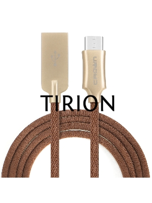 Кабель Crown USB - USB Type-C CMCU-3132C brown