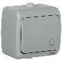 Выключатель кнопочный 1-кл. ОП AQUATIC 10А IP54 ВС-20-1-3-А IEK EVA14-K03-10-54
