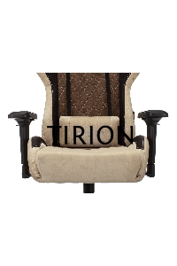 Кресло игровое Бюрократ VIKING 7 KNIGHT BR FABRIC коричневый текстиль/эко.кожа крестовина металл/пластик