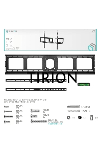 Кронштейн ONKRON Кронштейн ONKRON/ 40-80