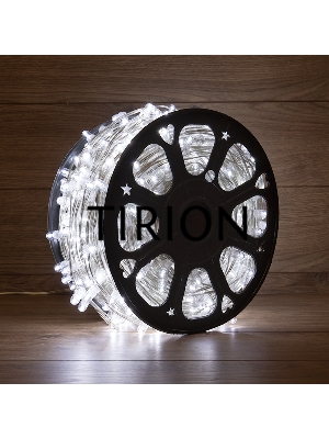 Гирлянда «LED Клип-лайт» 12 V, прозрачный ПВХ, 150 мм, цвет диодов белый
