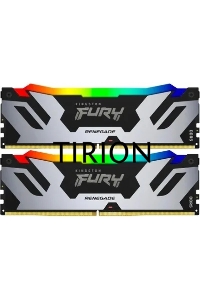 Оперативная память Kingston Fury Beast, DDR5, 32GB (2x16GB), 6400MHz, CL32, с радиатором, чёрный