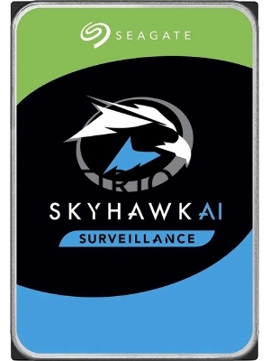Жесткий диск HDD SATA Seagate 8Tb, SkyHawk Surveillance, 7200 rpm, 256Mb buffer, ST8000VX009, 1 year