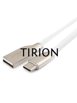 Кабель USB 2.0 Cablexpert CC-G-USBC01W-1.8M, AM/Type-C, серия Gold, длина 1.8м, белый, блистер