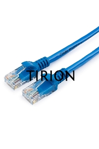 Патч-корд UTP Cablexpert кат.5e, 3м, литой, многожильный (синий)