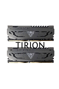 Оперативная память Patriot Viper Steel, DDR4, 16GB (2x8 GB), 3600 MHz, CL17, радиатор, чёрный