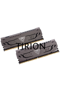 Оперативная память Patriot Viper Steel, DDR4, 16GB (2x8 GB), 3600 MHz, CL17, радиатор, чёрный