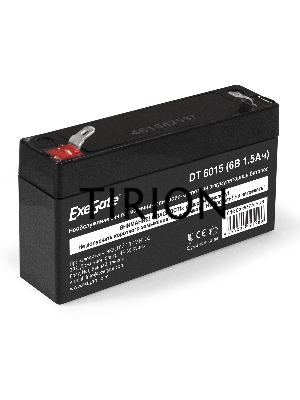 Батарея ExeGate DT 6015 (6V 1.5Ah, клеммы F1)