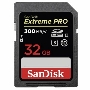 Карта памяти SanDisk Extreme Pro SD UHS I 32GB Card for 4K Video for DSLR and Mirrorless Cameras 100MB/s Read & 90MB/s Write, Lifetime Warranty