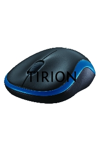 Мышь беспроводная Logitech M185 синий, 1000 dpi, радиоканал, USB, кнопки - 3