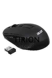 Мышь беспроводная Acer OMR070 черный, 1600 dpi, радиоканал, Bluetooth, USB, кнопки - 6