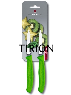 Набор ножей кухон. Victorinox Swiss Classic (6.7636.L114B) компл.:2шт салатовый блистер