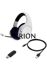 Наушники с микрофоном HyperX Cloud Stinger Core белый/голубой накладные Radio оголовье (4P5J1AA)