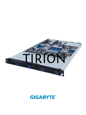 Серверная платформа Gigabyte R182-340 (rev. 100) 1U, 4x3.5