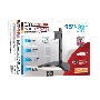 Кронштейн для мониторов Arm Media LCD-T51 черный 15