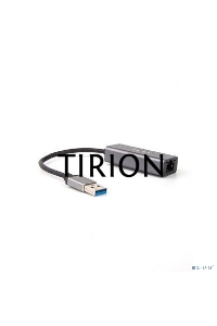 Кабель-переходник USB 3.0 (Am) --> LAN RJ-45 Ethernet 1000 Mbps, Aluminum Shell,Telecom <TU312M>