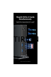 Мультифункциональная док-станция Vention USB Type C 14 в 1 с поддержкой Thunderbolt 4