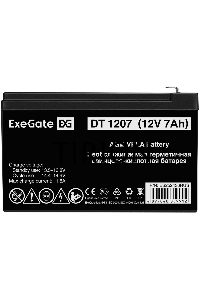 Батарея ExeGate ES252436RUS DT 1207/EXS1270 (12V 7Ah), клеммы F1