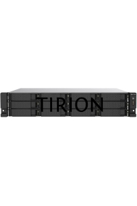 Сетевое хранилище без дисков SMB QNAP TS-1273AU-RP-8G NAS 12 HDD trays, 2x 2.5 GbE, rackmount, 2 PSU. 4-core AMD V1500B  2,2 GHz , RAM 8 GB (8 GB UDIMM DDR4 (1 x 8 GB) up to 32 GB (2 x 16 GB)). W/o rail kit RAIL-B02