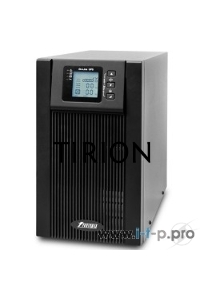 Источник бесперебойного питания PowerMan Online 2000VA Black (Online-Double conversion/LCD Display/USB/Software/RJ11/45,RS-232)
