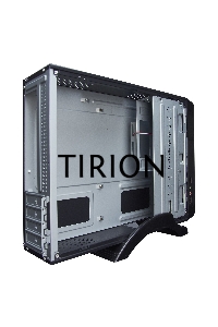 Компьютерный корпус MiniITX Exegate MI-209 Black, miniITX/mATX, <M350, 80mm>, 2*USB, Audio
