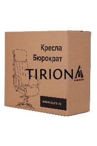 Кресло руководителя Бюрократ T-9923WALNUT светло-коричневый Leather Eichel кожа крестовина металл/дерево