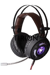 Игровая стереогарнитура QUMO AVALON GHS006 Avalon , подсветка, интерфейс USB + 3.5 jack