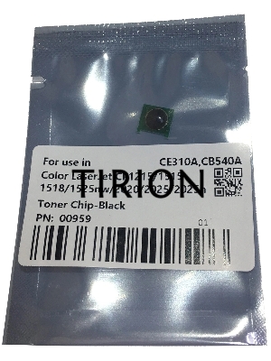 Чип картриджа CE310A, CB540A, CE320A, CC530A, CE250A для HP Color LaserJet CP1215/1515/2025/CP1025 (CET) Black, (унив.), 1.2K/2.2K/2K/3.5K/5K, CET0959