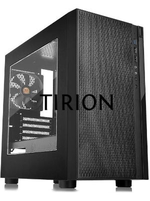Компьютерный корпус Thermaltake Versa H18 Window черный без БП mATX 2xUSB2.0 1xUSB3.0 audio bott PSU
