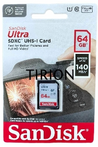 Карта памяти SANDISK SDXC 64GB UHS-I SDSDUNB-064G-GN6IN