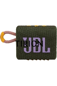 Портативная акустика JBL GO 3, зеленый
