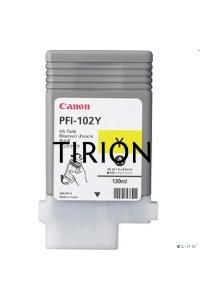 Картридж струйный Canon PFI-102Y (0898B001) желтый, 130 мл., для imagePROGRAF iPF605, iPF610., iPF650, iPF655, iPF710, iPF750, iPF755, LP17, iPF510