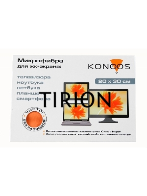 Салфетка из микрофибры для ЖК-телевизоров 20х30 см