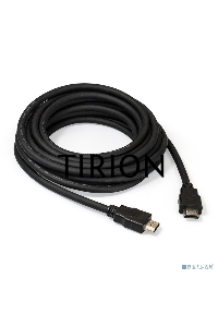 Кабель HDMI Exegate EX287732RUS EX-CC-HDMI2-5.0 (19M/19M, v2.0, 5м, 4K UHD, Ethernet, позолоченные контакты)