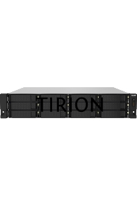 Сетевое хранилище без дисков SMB QNAP TS-1232PXU-RP-4G 12-Bay quad-core 64-bit AL324 1.7 GHz rackmount NAS with 250W redundant PSU, 4GB DDR4 UDIMM RAM (max 1x16GB), SATA 6Gb/s, 2x 10GbE SFP+ LAN, 2x2.5 GbE LAN, 1x PCIe Gen2 x2 slot. W/o RAIL-B02